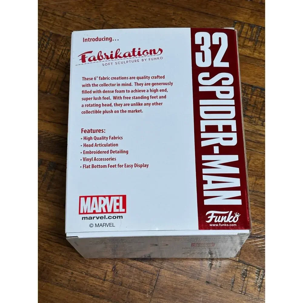 Funko Fabrikations Marvel 32 SpiderMan Collector Corps Exclusive PlushStuffedNew